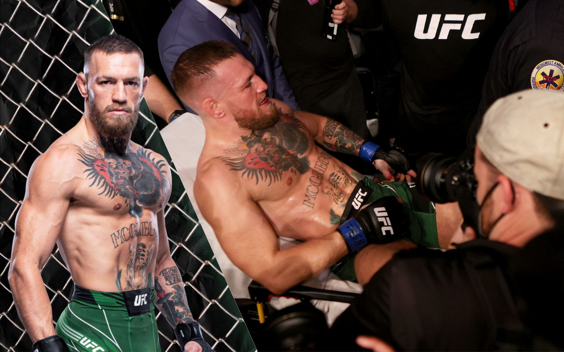Image Credits: Conor McGregor (Left), UFC.com/ Conor McGregor (Right), Getty Images
