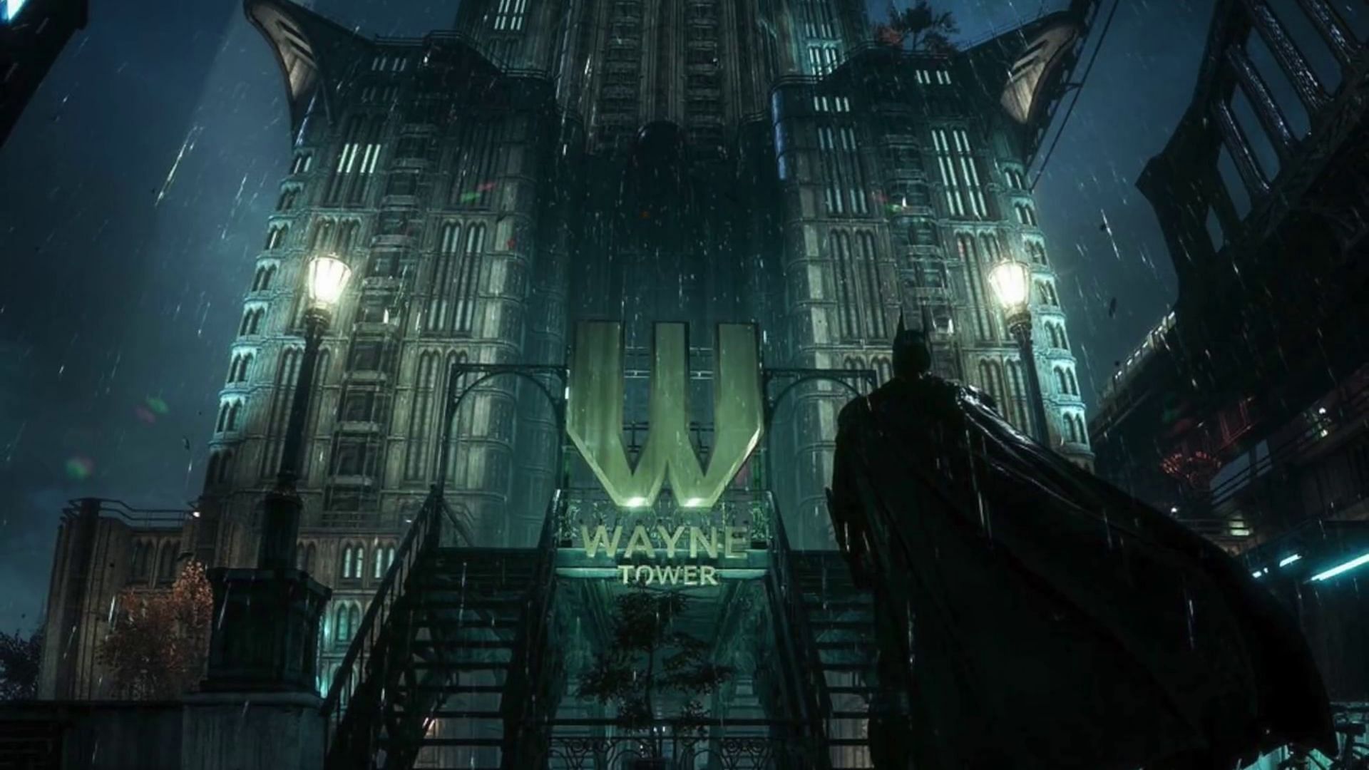 Wayne Tower, which becomes Bruce&#039;s base as The Batman (Image via Warner Bros.)