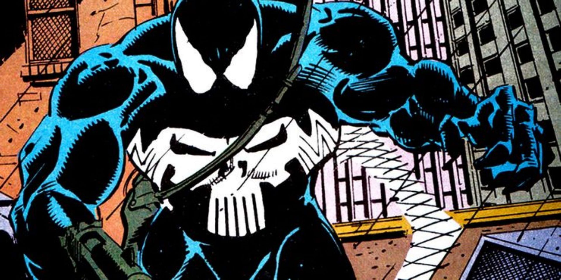 This version has a punisher symbol on his chest (Image via Marvel)