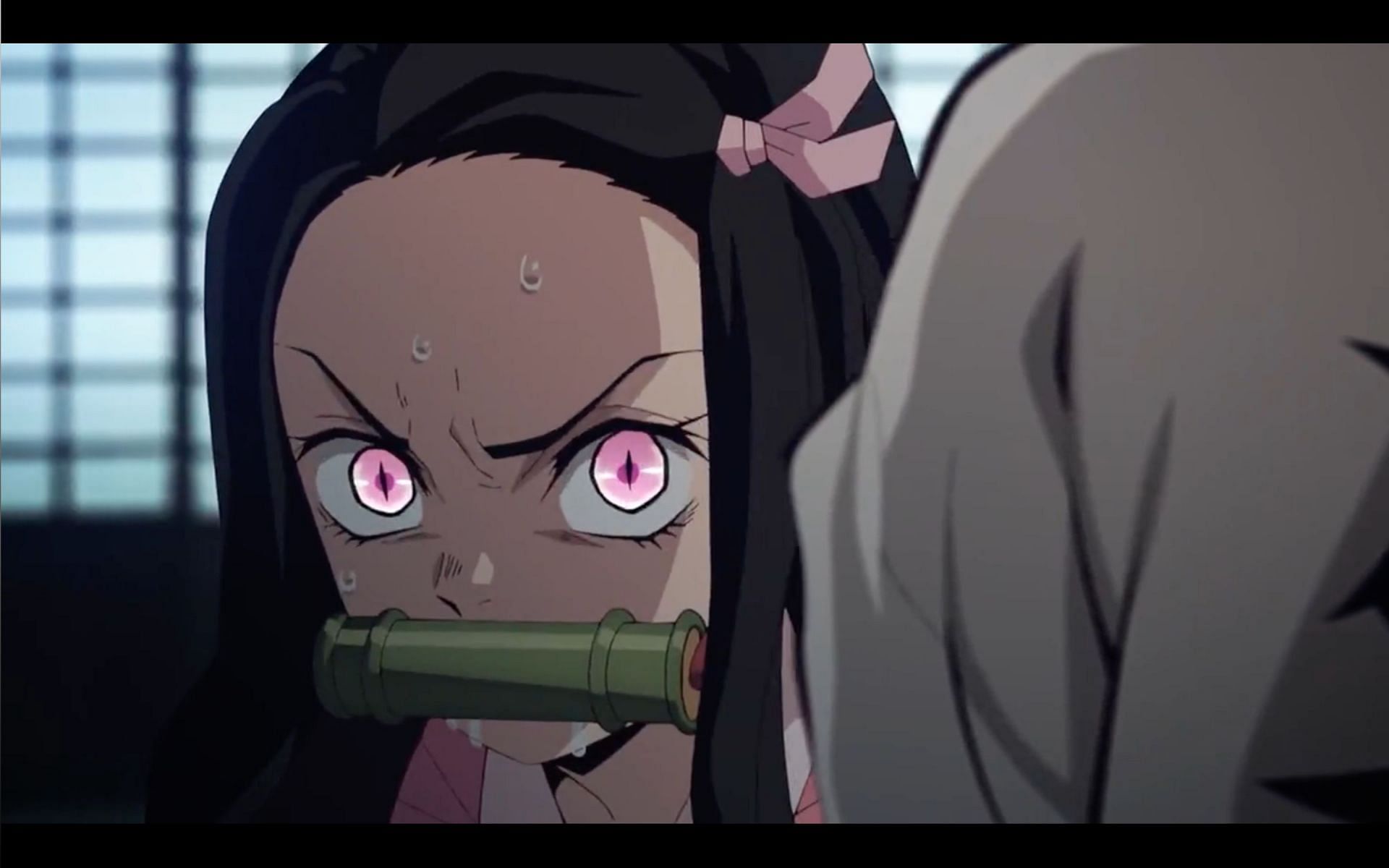 nezuko in the sun gif