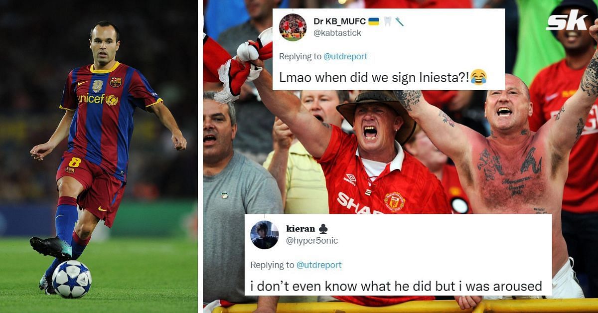The fans have reacted a sublime piece of skill from a United player