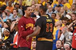 "106 points in one week? That's how many points I have in a year!" - Channing Frye in awe of LeBron James as he drops another 50-pt performance