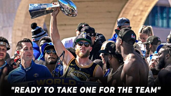 "Ready to take one for the team" - Cooper Kupp and Rams ready to rally behind Lebron James' Lakers for rest of the NBA season