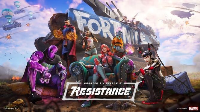 Fortnite Chapter 3 Season 2 Battle Pass: Dr Strange, Prowler, The Origin, and more revealed