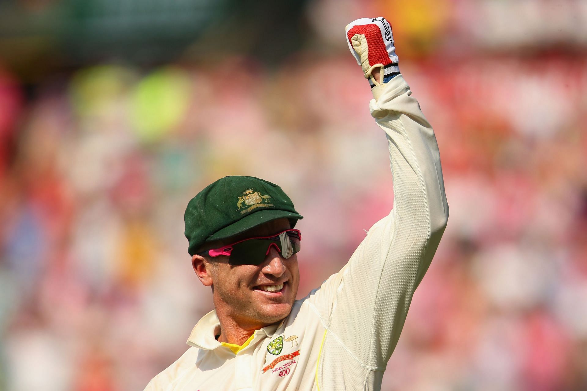Australia&#039;s former wicket-keeper Haddin has 54 sixes to his name