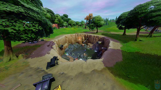 Where to find the second sinkhole in Fortnite Chapter 3 Season 1