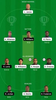 DVE vs FCS Dream11 Prediction - Vincy Premier League T10