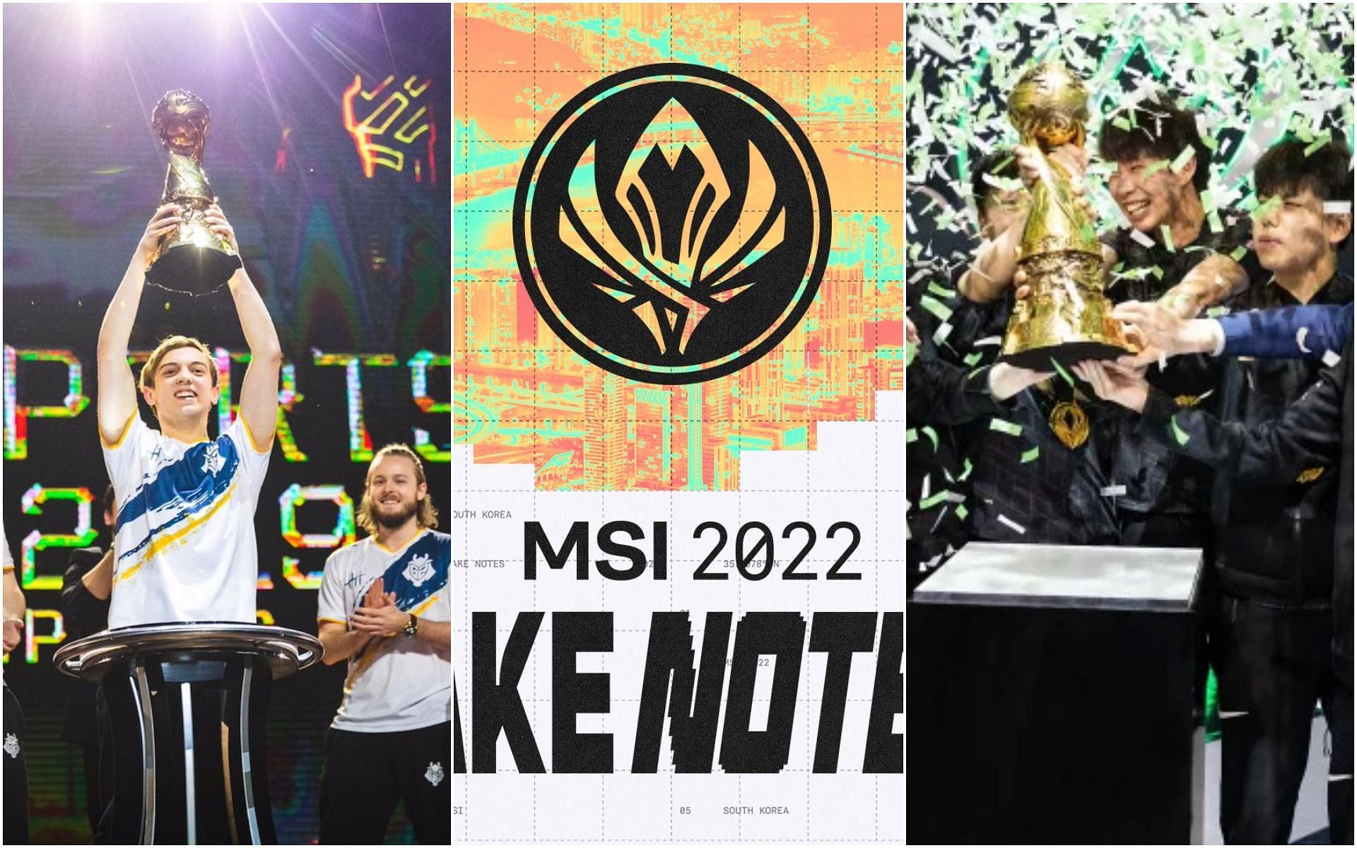 Riot Games have released information on the location and dates of League of Legends MSI 2022 (Image via Riot Games)