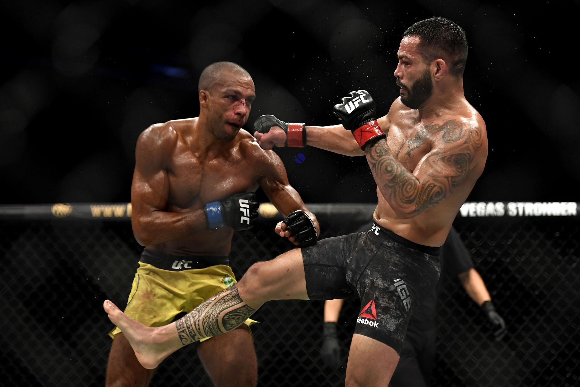 Edson Barboza will be hoping to thrill fight fans again this weekend