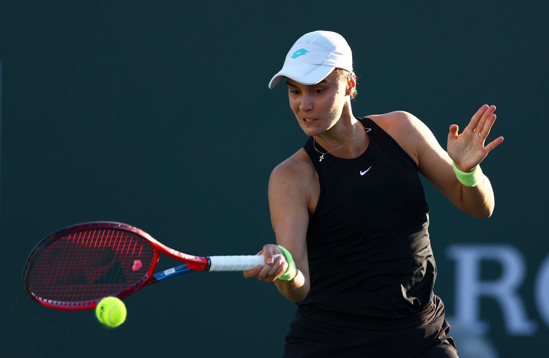 Kalinina at the BNP Paribas Open.