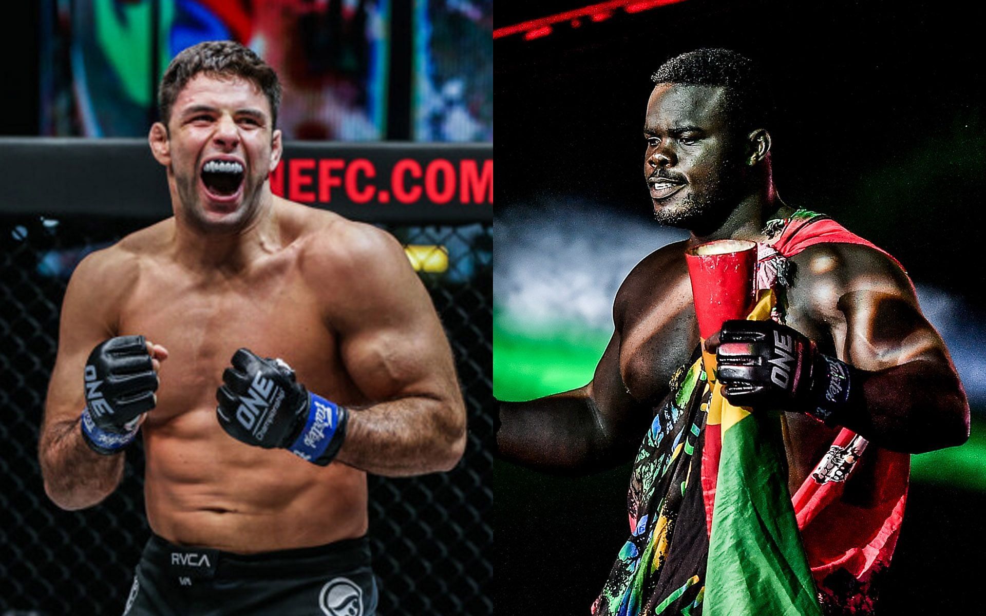 Buchecha (L) will step into the Circle against &#039;Reug Reug&#039; Oumar Kane (R) at ONE: Reloaded. | [Photos: ONE Championship]