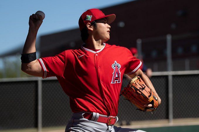 Ohtani begins busy spring for Angels