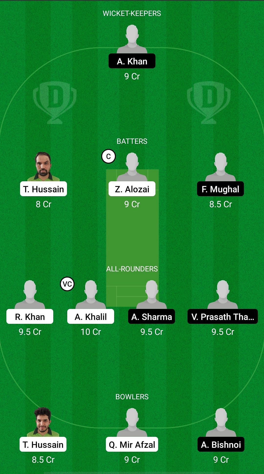 ALZ vs MSK Dream11 Prediction - ECL T10