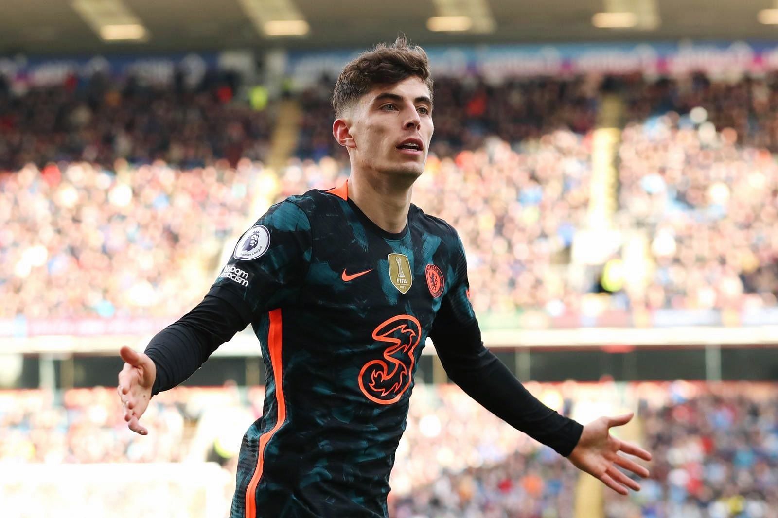 Kai Havertz has excelled as Chelsea&#039;s central striker in recent weeks.