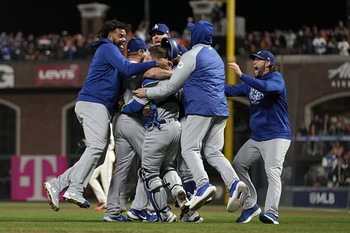 Division Series - LA Dodgers v San Francisco Giants - Game Five