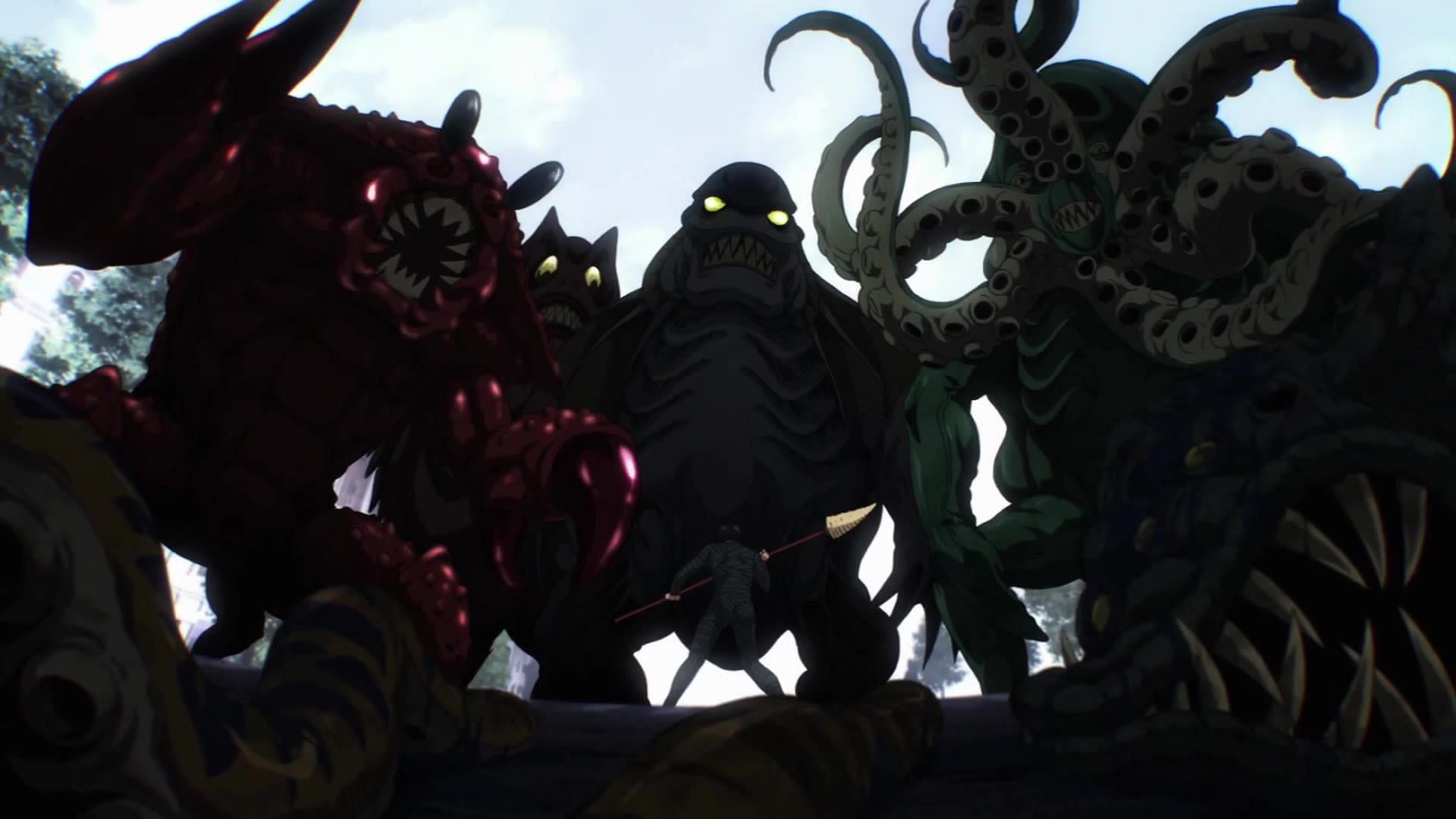 Monster Association as seen in the anime One Punch Man (Image via Madhouse)