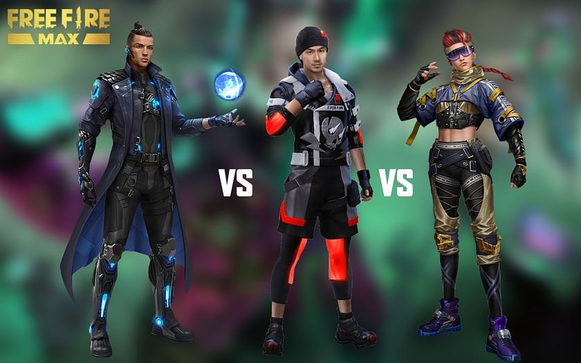 Chrono vs Jota vs Xayne: Which Free Fire MAX character is better for ...