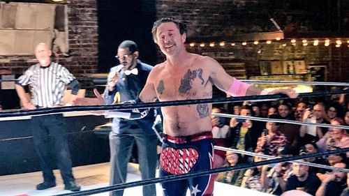 Former WCW World Heavyweight Champion David Arquette.