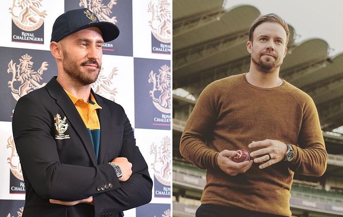 "This announcement comes as no surprise to me" - AB de Villiers on RCB naming Faf du Plessis as their captain for IPL 2022