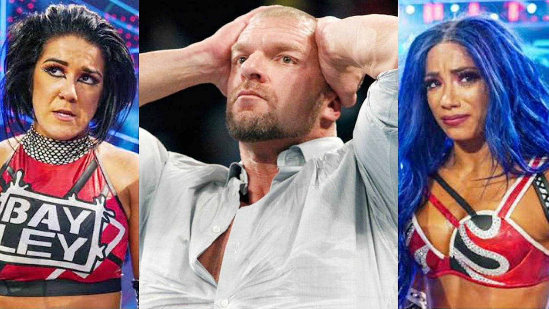 Triple H on X: The new era of @WWE was just punctuated by a  #BankStatement. Congratulations @SashaBanksWWE!! #Raw #TrueBoss   / X