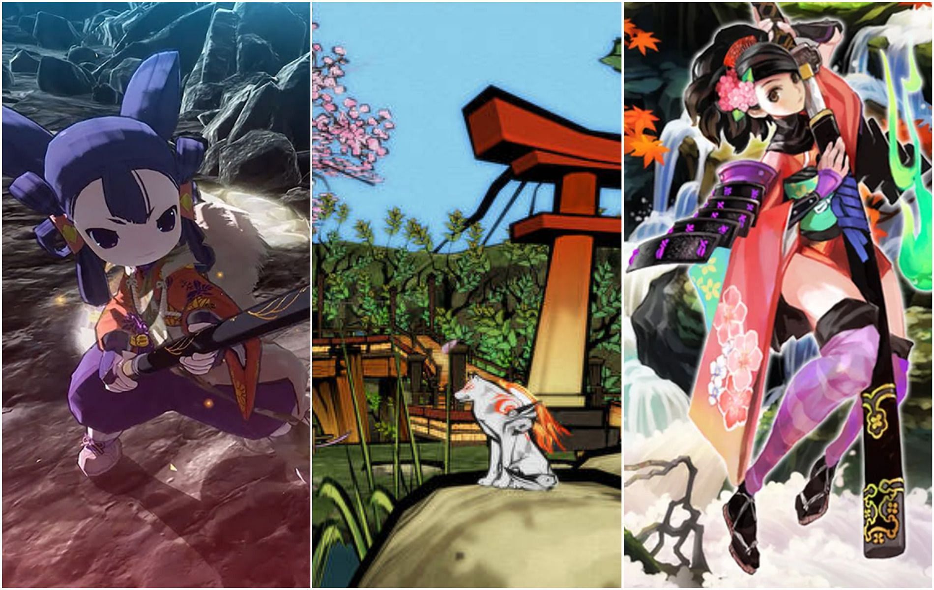 Those into mythologies around the world might want to pick up these games (Images via XSEED/Capcom/Marvelous)