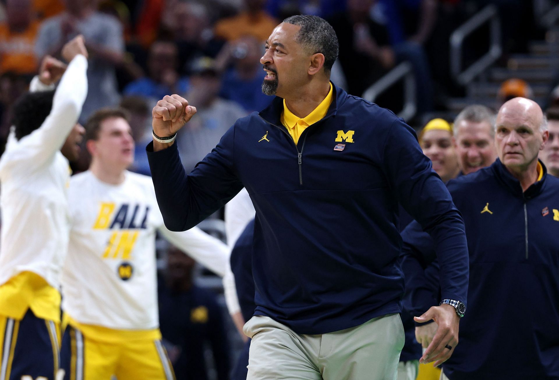 Michigan Wolverines head coach Juwan Howard