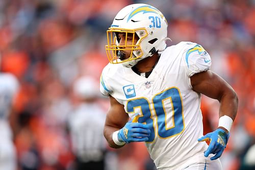 Austin Ekeler of the Los Angeles Chargers