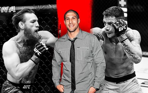 Brendan Schaub gives his thoughts on Conor McGregor vs Rafael dos Anjos (images via: Getty)