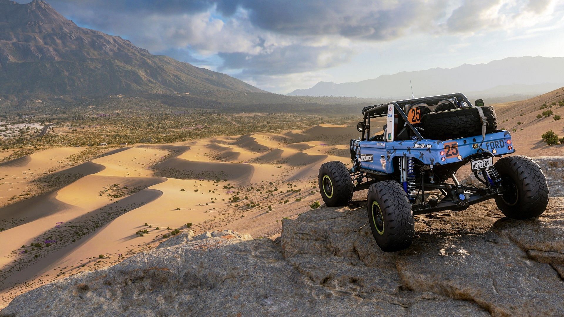 Players can gain rewards from completing tasks (Image via Forza Horizon 5)