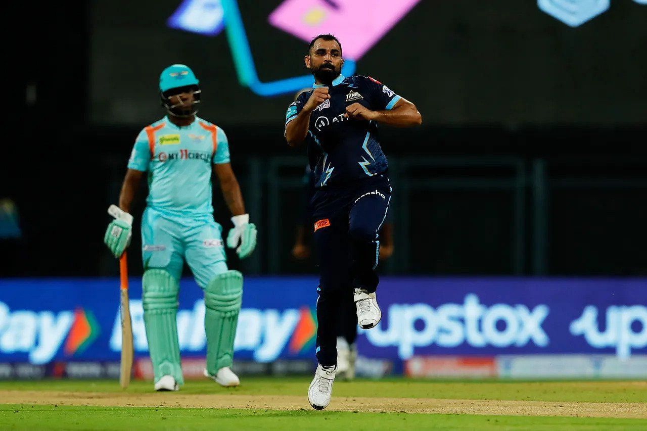Mohammed Shami rocked the Lucknow Super Giants&#039; top order [P/C: iplt20.com]
