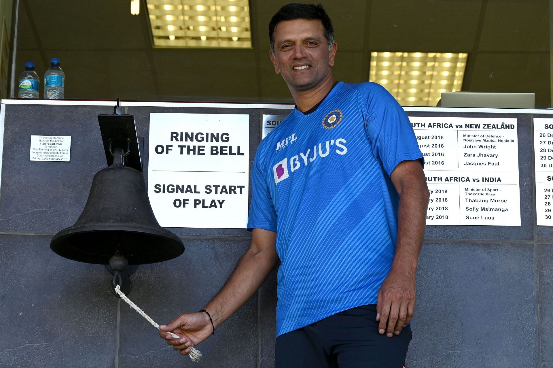 Rahul Dravid is currently the head coach of Team India