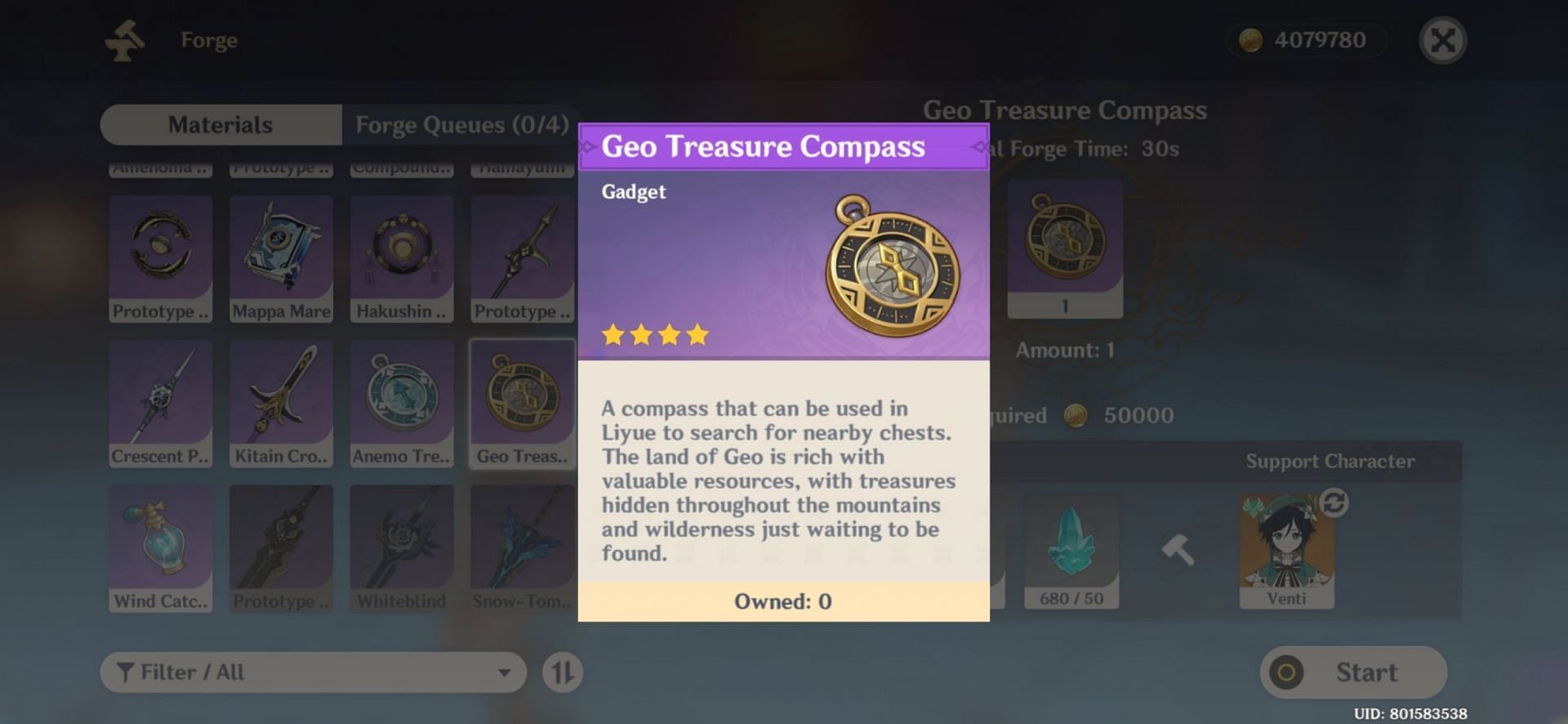 Geo treasure compass can help players to find sneaky treasure chests in Chasm (Image via Genshin Impact)