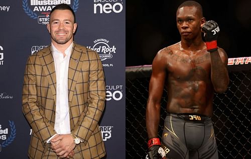 Colby Covington (left) & Israel Adesanya (right)