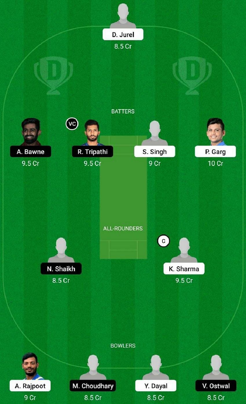 UP vs MAH Dream11 Fantasy Tip #1