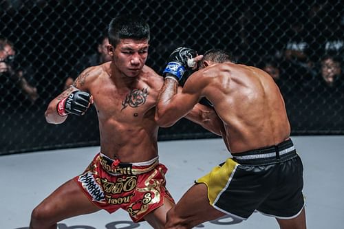 Rodtang Jitmuangnon (left) [Photo Credit: ONE Championship]