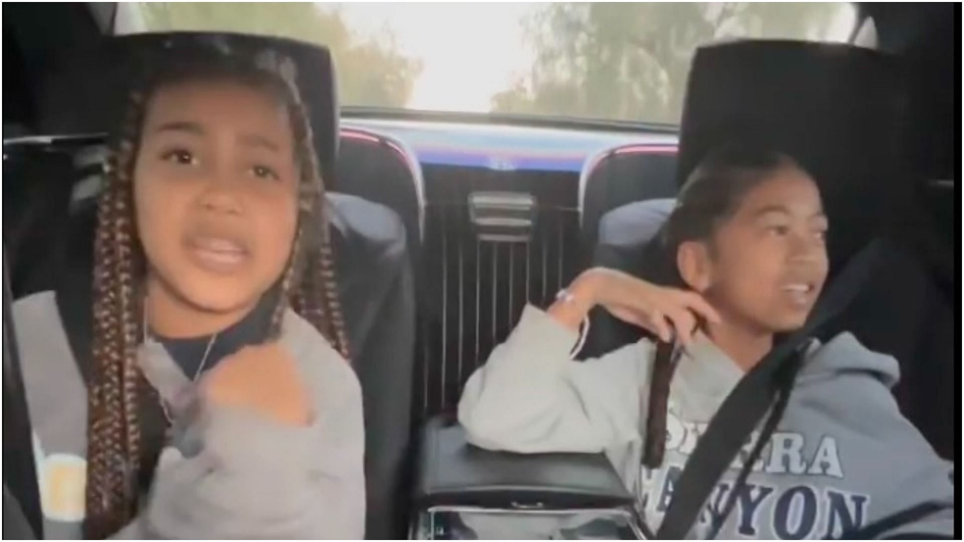 North West&#039;s video singing &quot;We Don&#039;t Talk About Bruno&quot; has many fans. (Image via Kim Kardashian/Instagram)