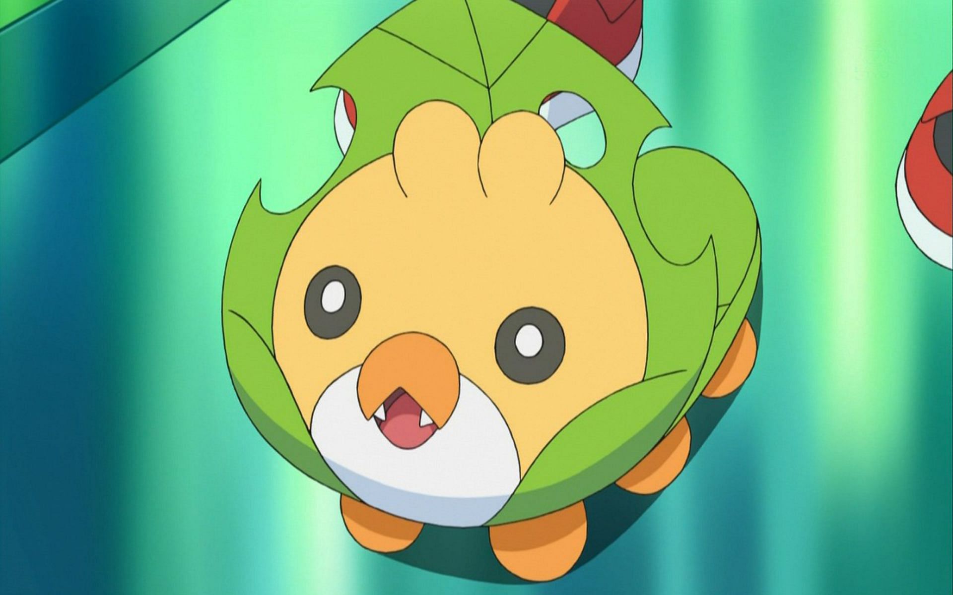 Sewaddle is a Grass/Bug-type from Generation V (Image via The Pokemon Company)