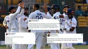 "India is a fortress!" - Fans erupt as Rohit Sharma and Co. continue domination at home