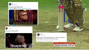 IPL 2022: "Might as well review that Shreyas Iyer cover drive" - Fans troll RCB for comical review vs KKR