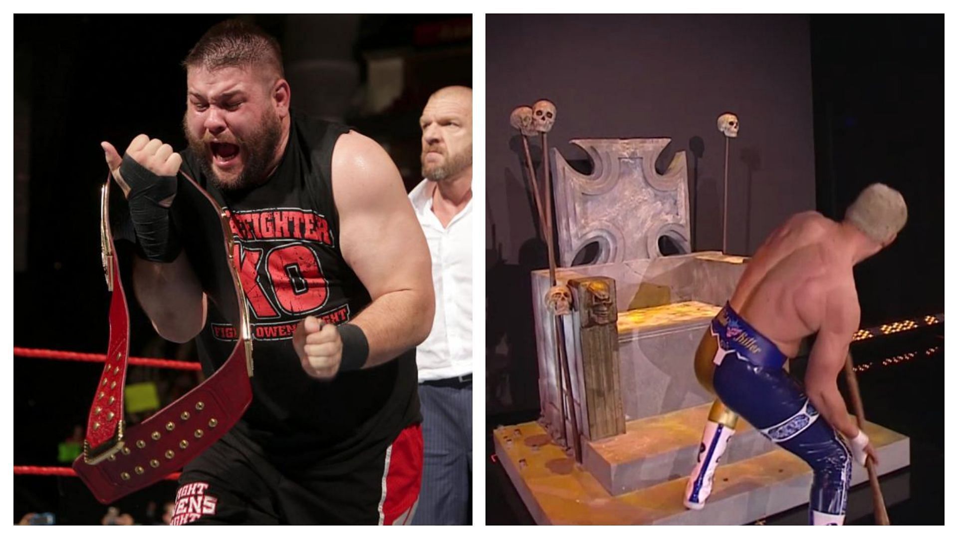 Cody and Kevin Owens had stories to pursue with The Game