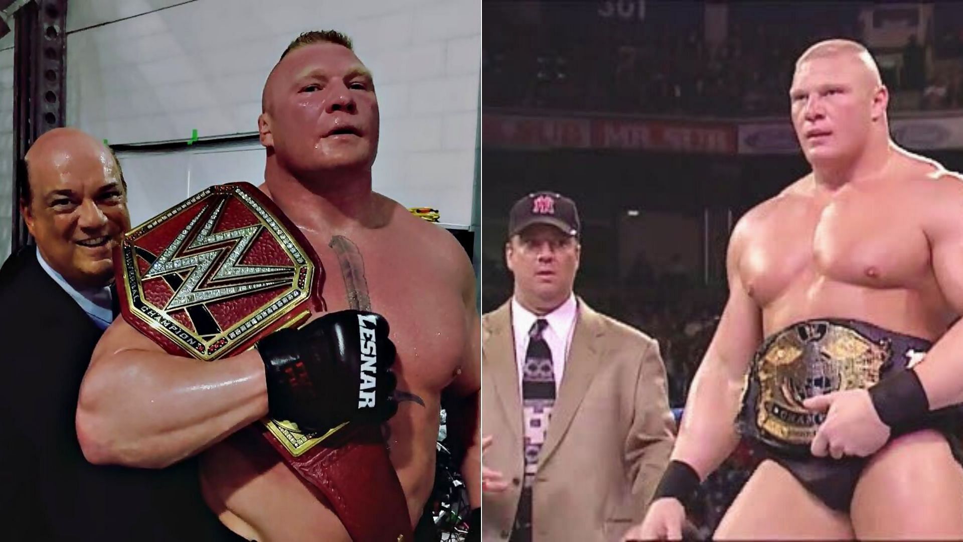 Paul Heyman was Brock Lesnar&#039;s manager when he debuted on the main roster.