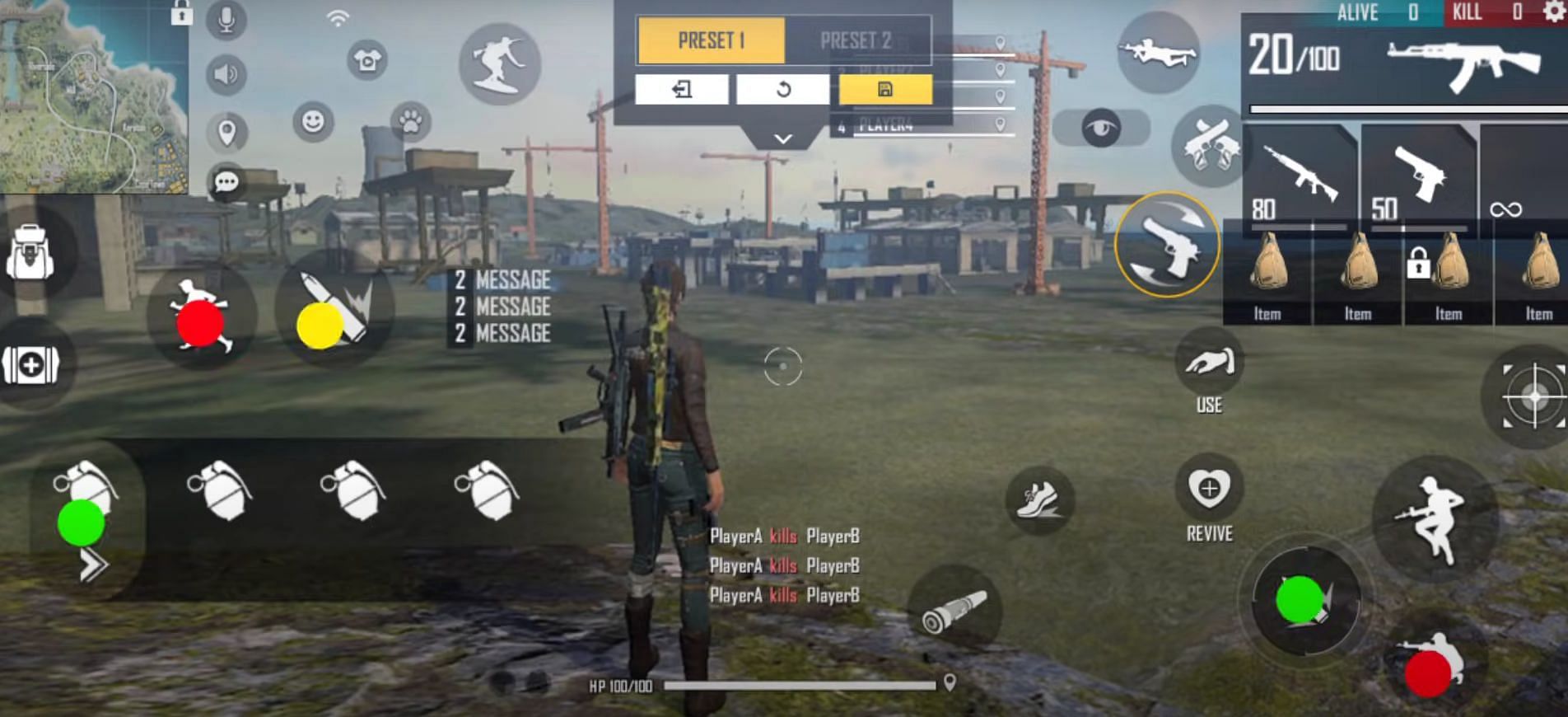 Players can keep some controls closer (Image via YouTube/OP GAMEPLAY)