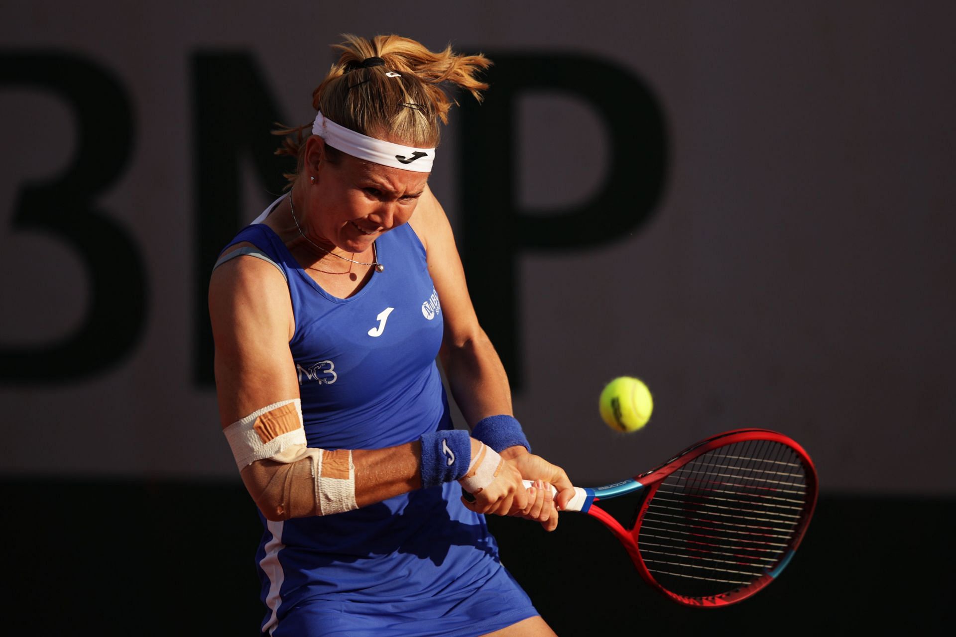 Marie Bouzkova at the 2021 French Open