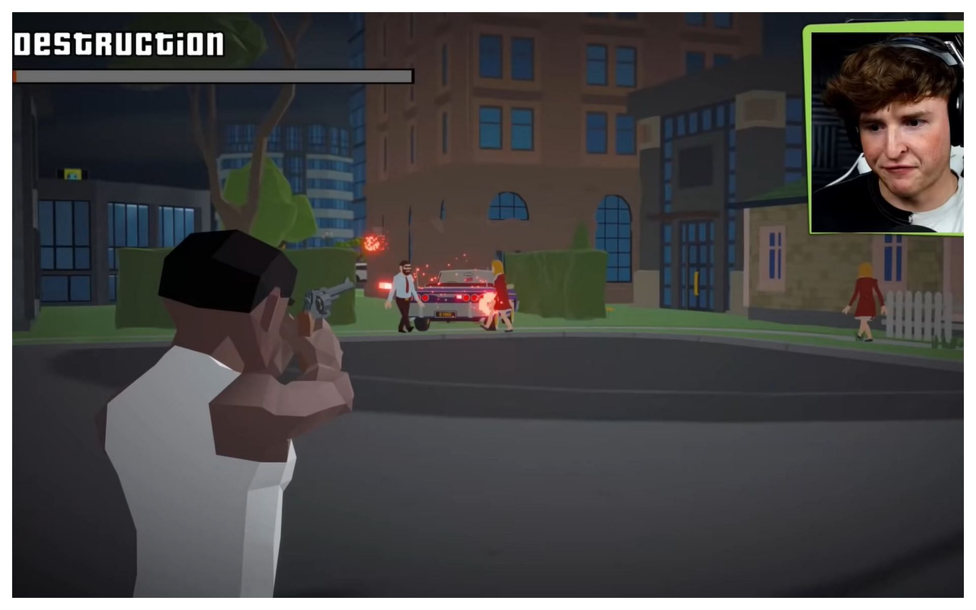 The first of the GTA rip-off games looks more like San Andreas (Image via Caylus/YouTube)