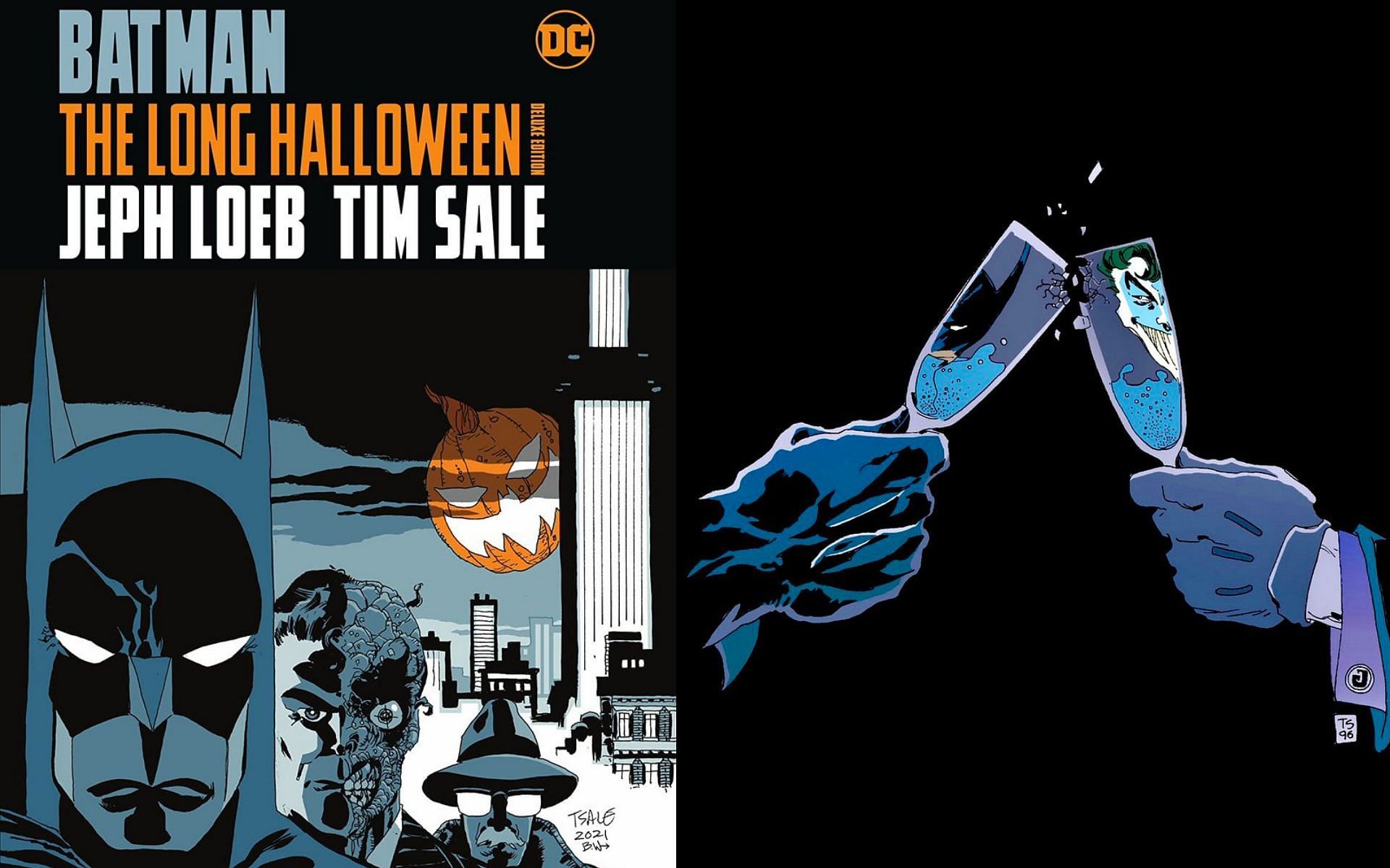 Batman: The Long Halloween (Image via @thedcnation, @batmancurated/Twitter)