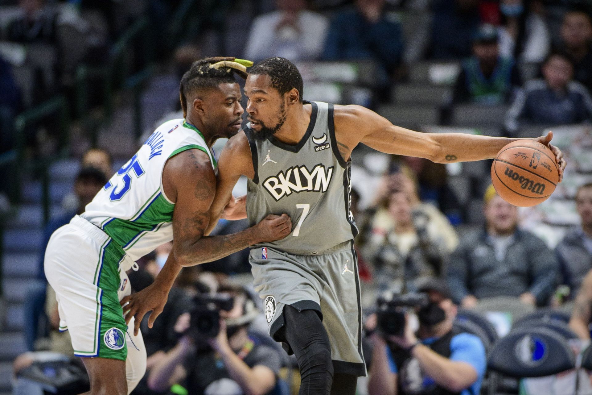 The Brooklyn Nets and Dallas Mavericks just played one of the most exciting games this season. [Photo: Reuters]