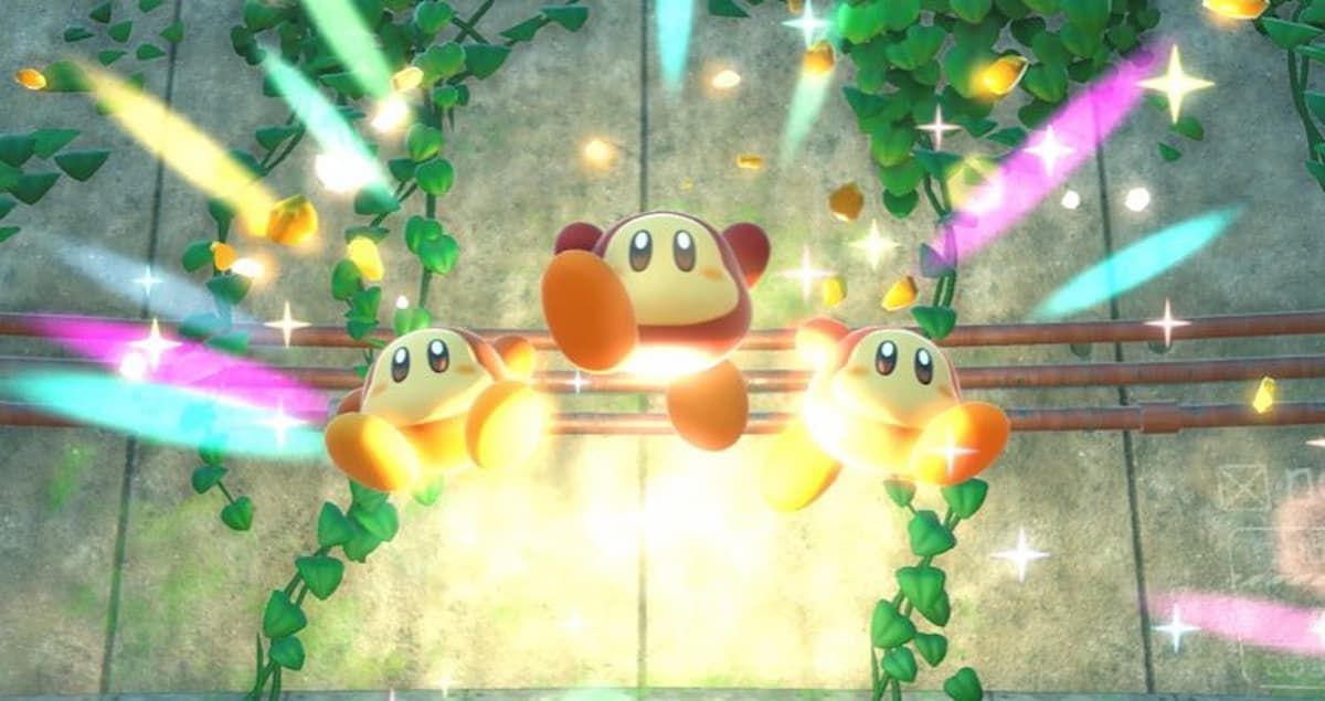 Kirby sẽ có thể giải phóng hàng chục Dees Waddle trong Kirby và Vùng đất bị lãng quên (Hình ảnh qua Nintendo)