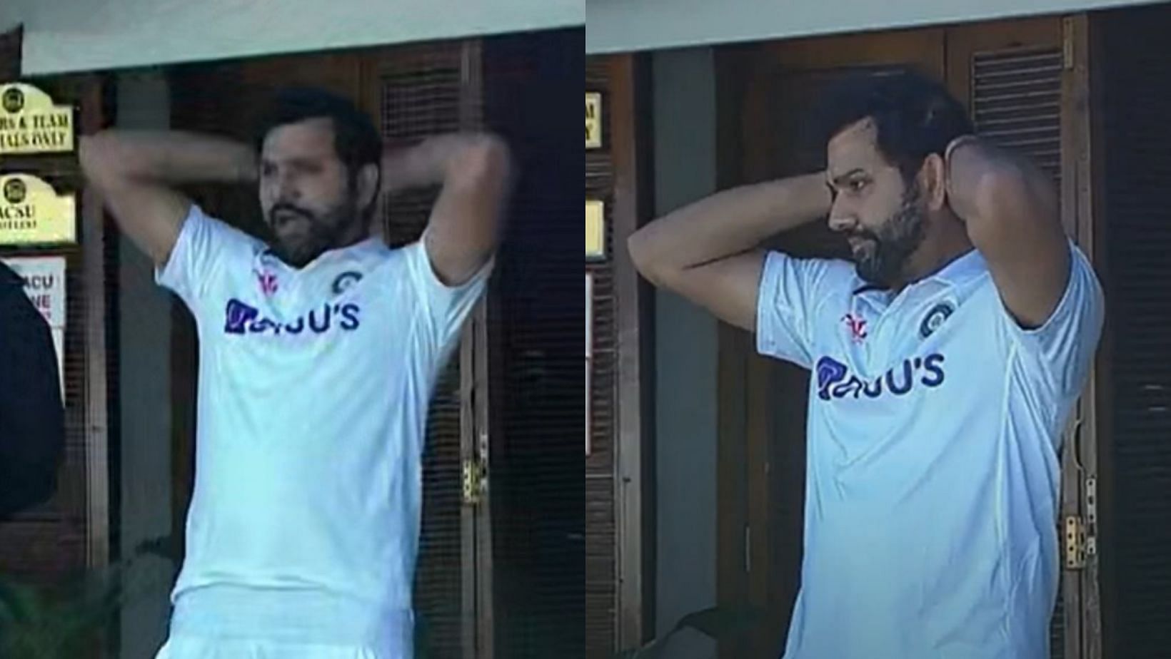 Snippets from Rohit Sharma&#039;s reaction.