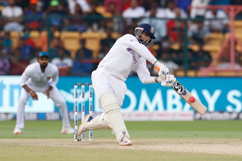 Rishabh Pant took the Sri Lankan attack to the cleaners [P/C: BCCI]
