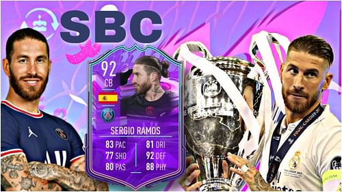 FUT Birthday Sergio Ramos SBC is now live in FIFA 22 Ultimate Team (Image via FIFA Saved my life)